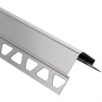 Schluter - ECK-E - Profilé robustre de protection des angles extérieurs à 90° - acier inoxydable (V2) 1-15/32
