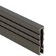 DILEX-MP Profilé d'expansion de chappe plastique PVC gris 1-3/8" (35 mm) x 5/16" x 8' 2-1/2"