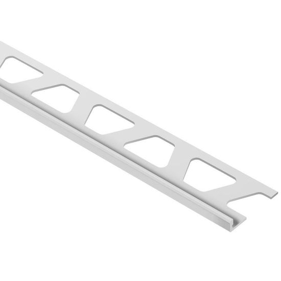 JOLLY-P Profilé de bordure de mur - Plastique PVC gris clair 3/16" (4.5 mm) x 8' 2-1/2"