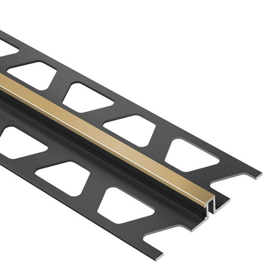 DILEX-BWS Profilé pour joint de surface avec zone de mouvement de 3/16" - plastique PVC beige clair 7/16" (11 mm) x 8' 2-1/2"