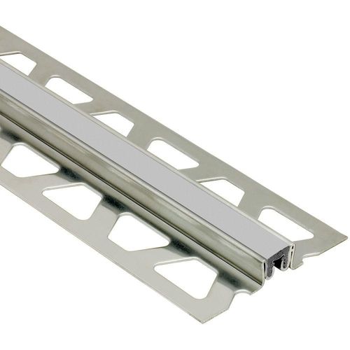 Schluter - DILEX-KSN - Profilé pour joint de surface avec insertion gris de 7/16