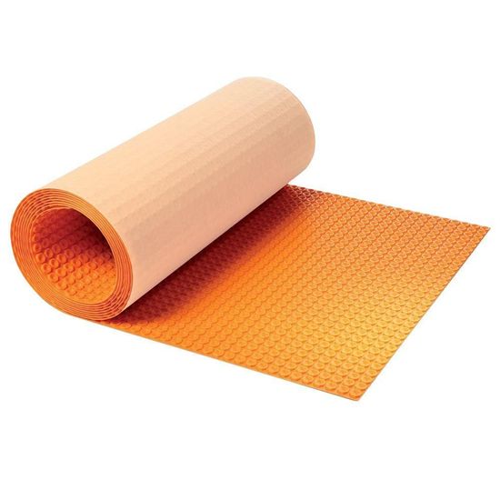 DITRA-HEAT Membrane de désolidarisation en rouleau pour plancher chauffant 3' 2-5/8" x 41' 10-3/4" - 5.5 mm (134.5 pi²)