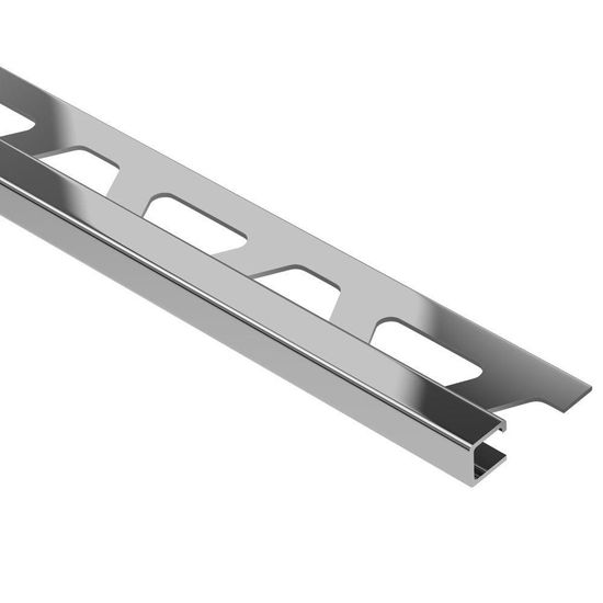 QUADEC Square Edge Trim - Stainless Steel (V2) 1/4" (6 mm) x 8' 2-1/2"