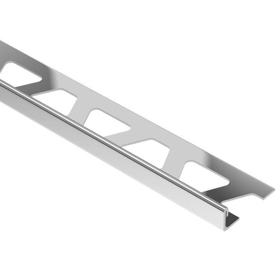 SCHIENE Profilé de bordure pour mur/plancher acier inoxydable (V2) 9/16" (15 mm) x 8' 2-1/2"
