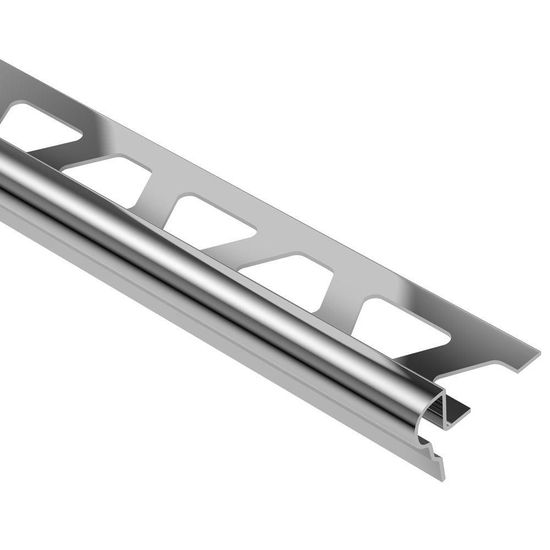TREP-FL Stair-Nosing Profile - Stainless Steel (V2) 7/16" (11 mm) x 8' 2-1/2"