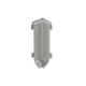 DESIGNBASE-SL Inside Corner 90° Aluminum with Brushed Stainless Appearance 2-3/8" (60 mm)