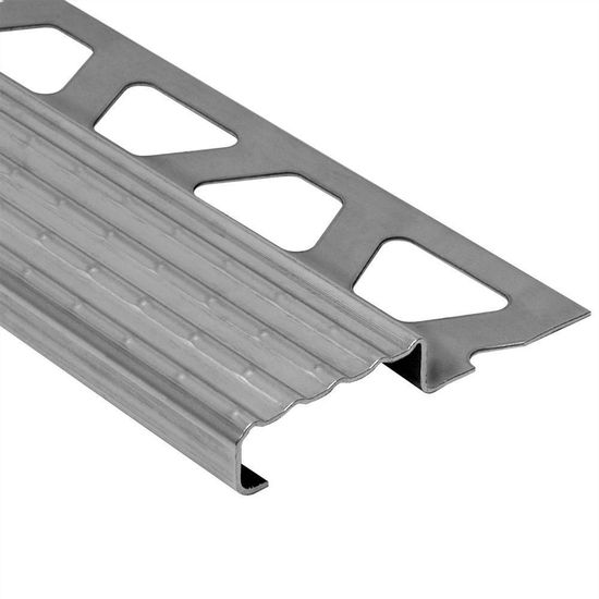 TREP-E Profilé pour nez de marche - acier inoxydable (V2) 1" (25 mm) x 4' 11"