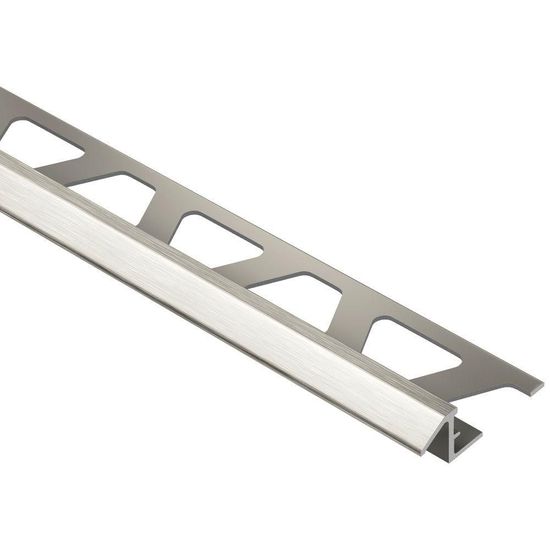 RENO-TK Reducer Profile - Aluminum Anodized Brushed Nickel 3/8" (10 mm) x 8' 2-1/2"