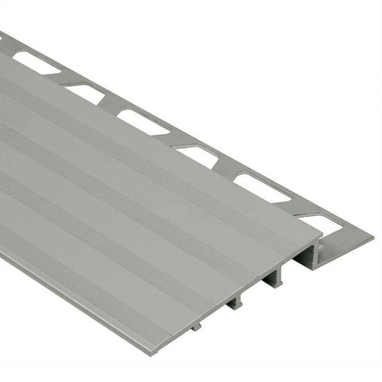 RENO-RAMP Wide Reducer Profile - Aluminum Anodized Matte 2" x 8' 2-1/2" x 1/4" (6 mm)