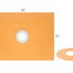 KERDI-SHOWER-TT Kit de bac de douche préfabriquée en pente avec position de sortie centrée 36" x 48"