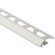 RENO-TK Reducer Profile Anodized Aluminum Satin Nickel 1/2" (12.5 mm) x 8' 2-1/2"