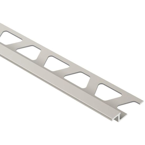 RENO-TK Reducer Profile - Aluminum Anodized Matte Nickel 1/4" (6 mm) x 8' 2-1/2"