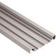 QUADEC-FS Double-Rail Feature Strip Profile Anodized Aluminum Satin Nickel 5/16" (8 mm) x 8' 2-1/2"