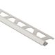 RENO-TK Reducer Profile Anodized Aluminum Satin Nickel 5/16" (8 mm) x 8' 2-1/2"