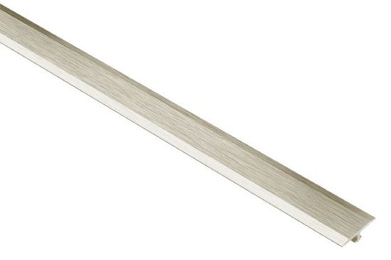 VINPRO-T Profilé en T pour la rénovation des planchers de vinyle Aluminium anodisé Nickel brossé 1/8" (3 mm) x 0.53" x 8' 2-1/2"