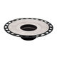 KERDI-DRAIN Flange with Vertical Outlet of 2" ABS Plastic