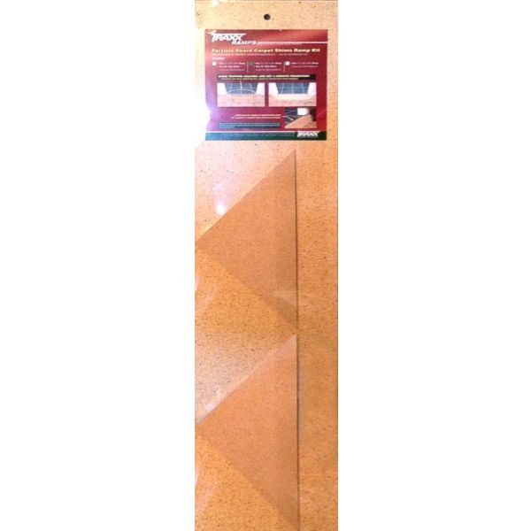 Traxx Carpet Shims Ramp Kit with 2 sides 1/2" x 8" x 32" (Pack of 5