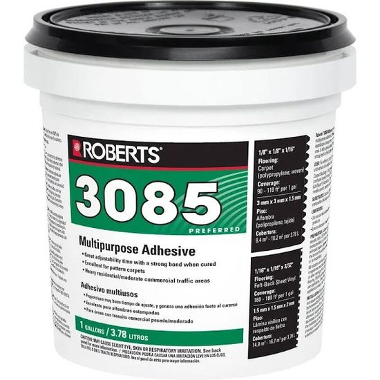 Multipurpose Adhesive 3085 for Carpet 4 gal