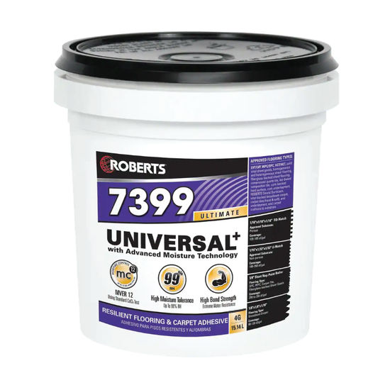 Resilient Flooring & Carpet Adhesive 7399 Universal+ 4 gal