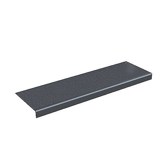 Vinyl Stair Tread Hammered AH059 Chalk 12-1/2" x 4'