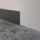 Straight Wall Base AH075 Vinyl Graphite 4" (Sold in Linear Feet)