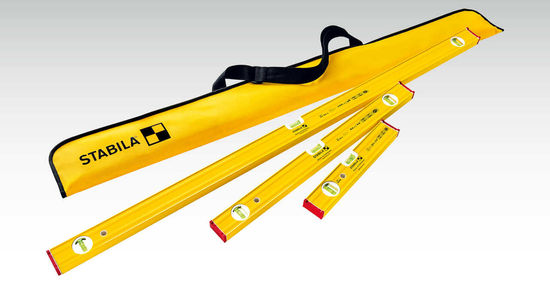 PRO SET 80 AS Spirit Levels 48", 24" and 12" with Carrying Case