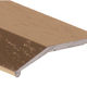 Bevel Bar Residential Aluminum Hammered Dark Bronze 1" x 12' 