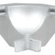 Ceramic Cove Inside Corner, Bright Clear