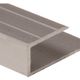 Laminate Floor End Molding Aluminum Satin Champagne 5/16" x 8'