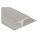 Laminate Floor Divider, Satin Titanium - 5/16" x 8'