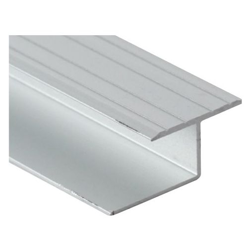 M-D PRO - Laminate Floor Aluminum T Divider Satin Titanium 1/2