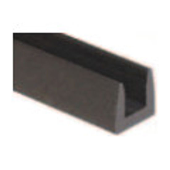 PVC Snap-In Track for Laminate Molding - 7/16" x 12'
