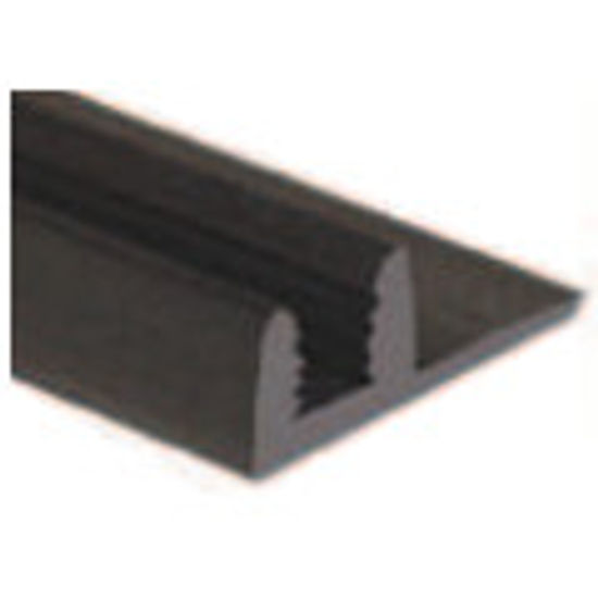 Rail en PVC pour moulure à laminé - 8 mm x 1" x 12'