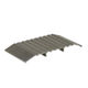 Seuil de porte en selle en aluminium - 1/2" x 6" x 6'