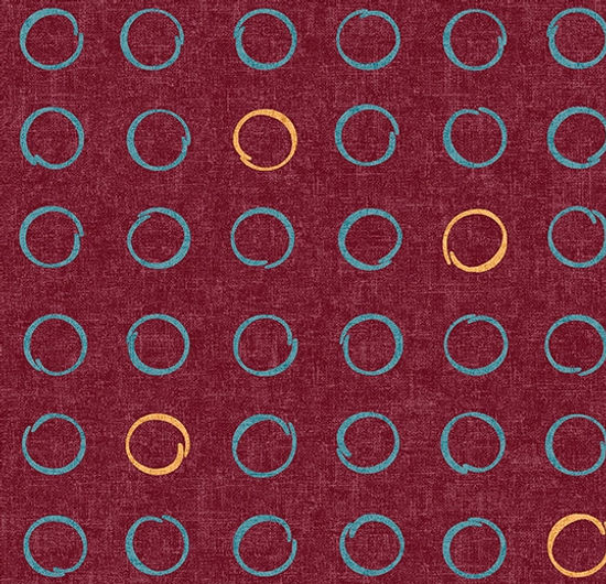 Flotex Roll Vision Spin Cranberry 79" x 98.4'