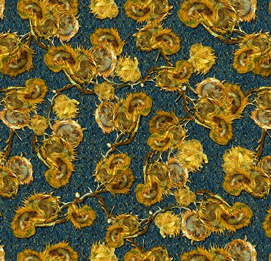 Flotex Roll Vision Van Gogh Sunflowers 79" x 98.4'