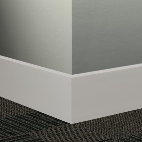 Millwork Contoured Wall Base Rubber Mandalay #VK7 Mt Rainier 4-1/2" x 8' (Pack of 5)