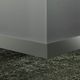 Millwork Contoured Wall Base Rubber Monument #VM4 Green Smoke 4" x 8'