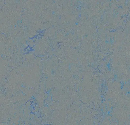 Marmoleum Roll Concrete Blue Shimmer 6.58' - 2.5 mm (Sold in Sqyd)