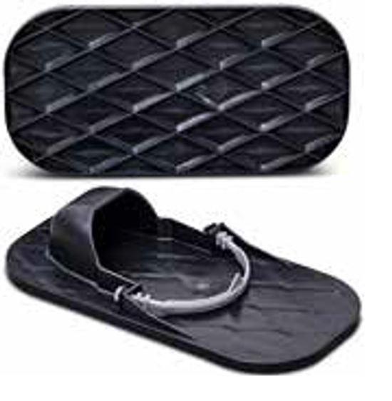 Pair of Tiles Shoes with Elastic Strap
