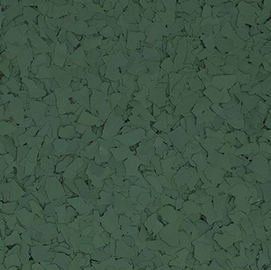 Epoxy Chips ColorFlakes F1360 Forest Green 40 lb 1/8"