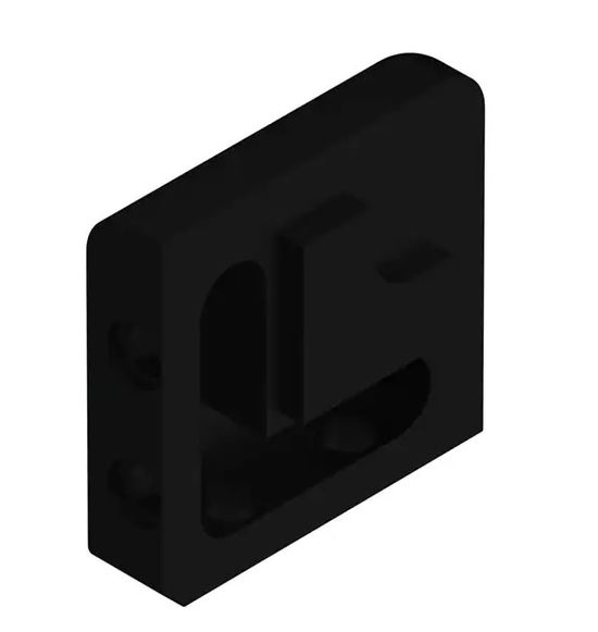 JOLLY Outside Corner 90° Aluminum Black 1/2" (12.5 mm)
