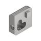 JOLLY Outside Corner 90° Brushed Stainless Steel (V2) 3/8" (10 mm)