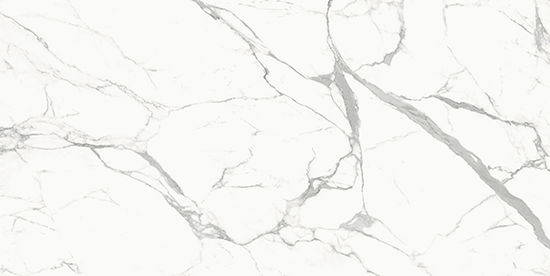 Floor Tiles Ultra Bianco Statuario Bookmatch Polished 60" x 120"