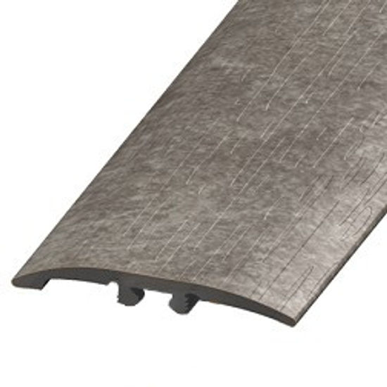 Slim Trim 3-en-1 PVC #110282 Grey Riven Slate - 1/4" (6.4 mm) x 2" x 94"