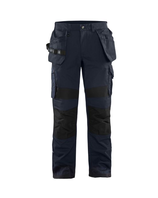 Ripstop Pants - with Utility Pockets Navy Blue Size 34/30