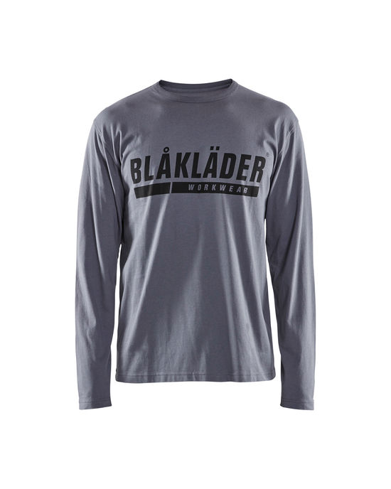 Long Sleeve t-Shirt With Print Grey Profile - Size XL