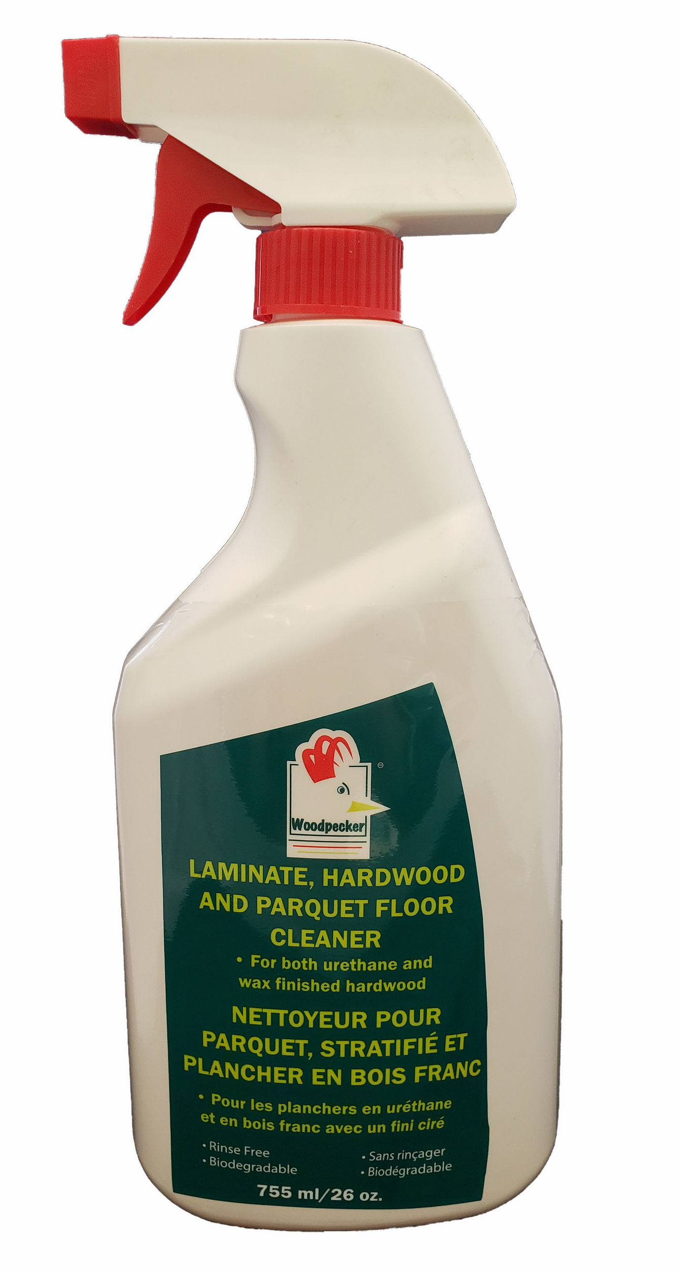 R&D Woodpecker Laminate, Hardwood and Parquet Floor Cleaner Spray