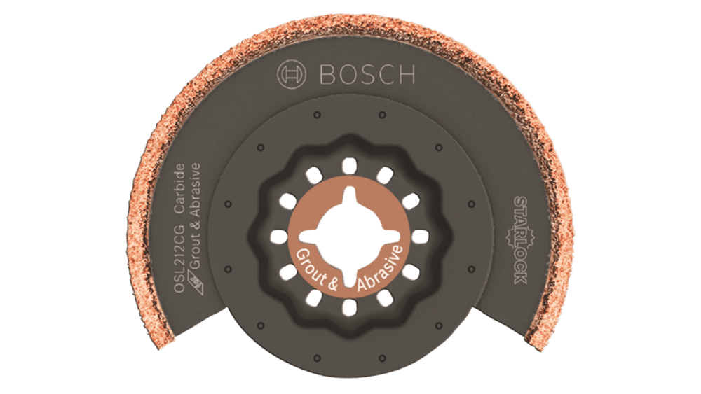 Bosch Oscillating Tool Blade Carbide with Grit Segment 2 1 2