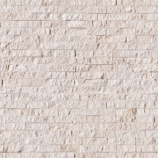 Wall Tiles RockMount Mayra White Splitface 6" x 24"
